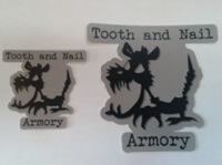 Tooth and Nail Stickers